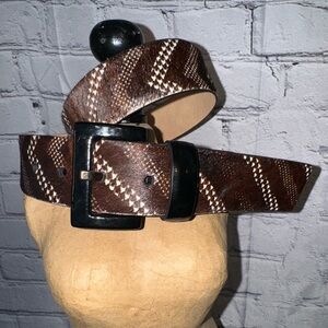 Large Vince Camuto Cowhide Belt